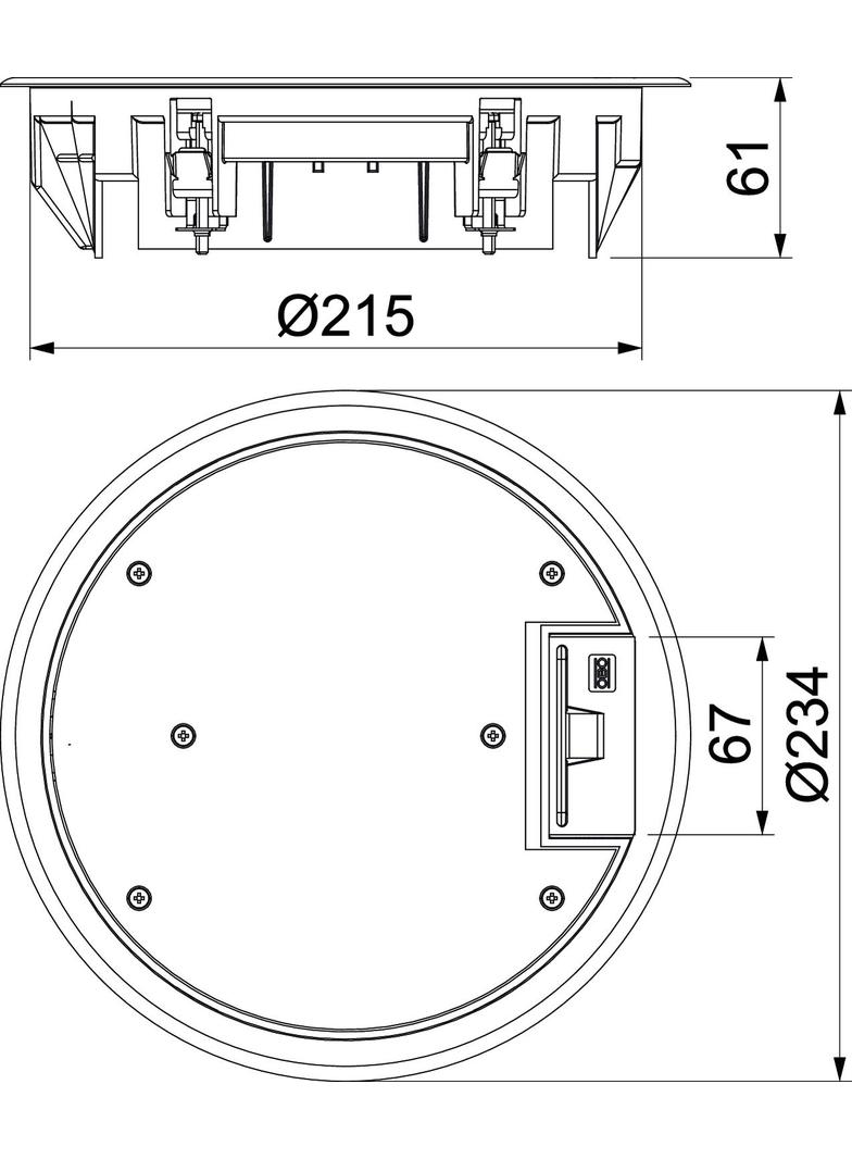 GESR4U, KASETA ZASILAJĄCA