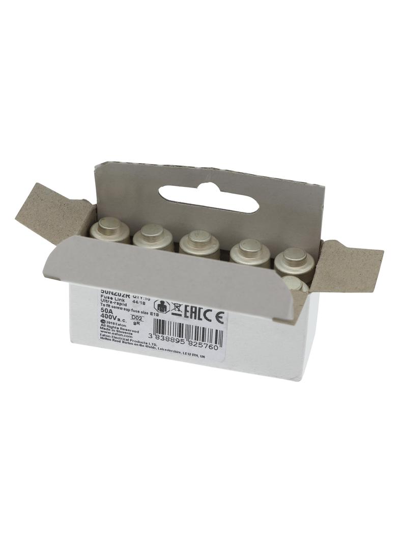 FUSE-D02 50A GR 400VAC E18 Wkładka D02 50A GR 400VAC E18 50NZ02R EATON