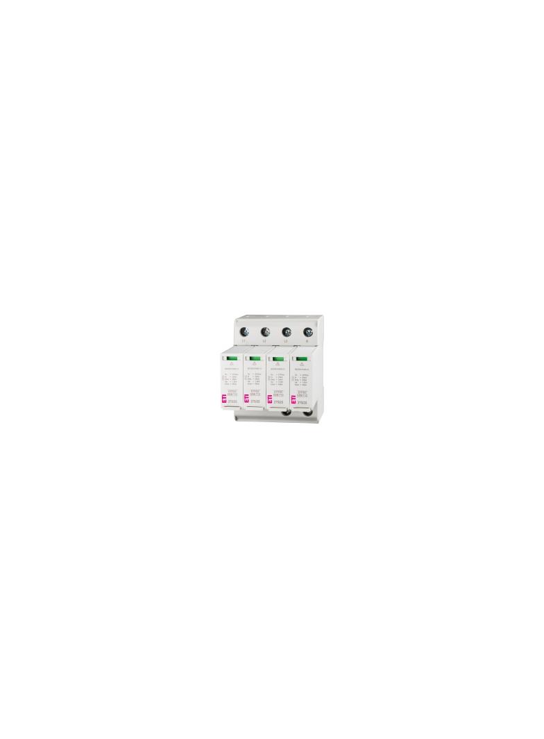 Ogranicznik przepięć T1+T2 (B+C) - iskiernik TEC GSM T12 275/25 4+0 002440608 ETI
