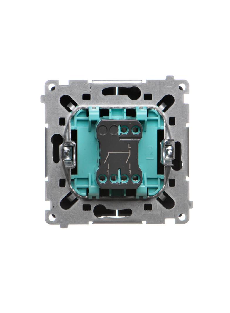 "Simon BASIC WMUL-050x2x-Y011 Łącznik świecznikowy (moduł) 16AX, 250V~, zaciski śrubowe
