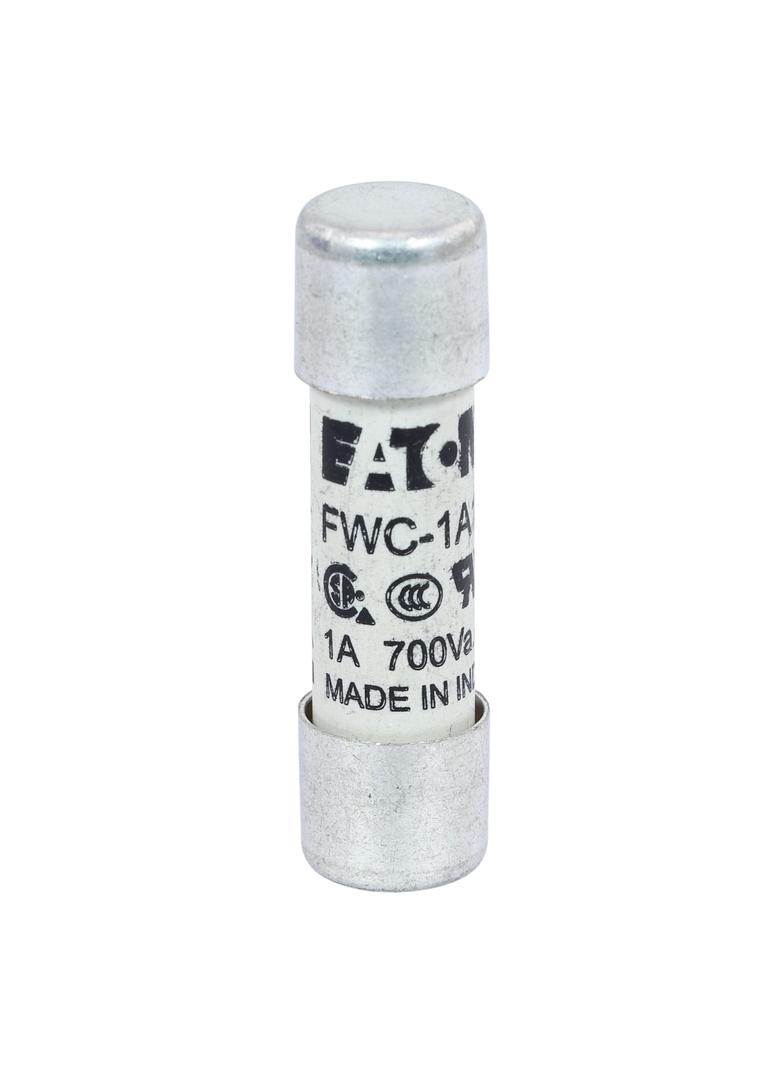 1AMP 700V AC UL FERRULE 10x38MM FUSE Wkładka szybka 1A AC 700V 10x38 mm aR UL FWC-1A10F EATON