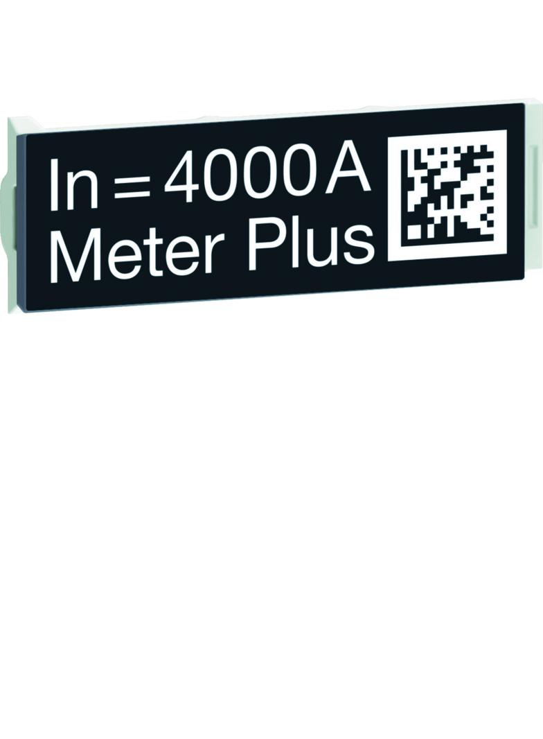 ACB HW4 Wtyczka z oznaczeniem znamionowym wyłącznika 4000A Meter Plus HWW673HSA HAGER