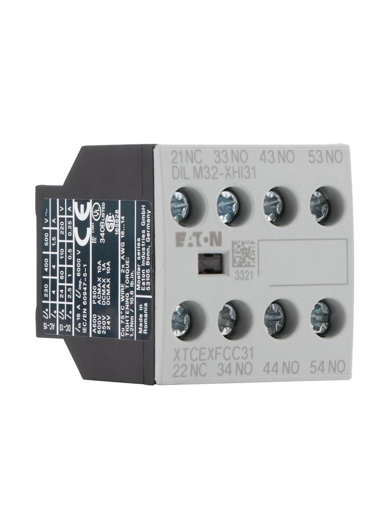 Styk pomocniczy 3Z 1R montaż czołowy DILM32-XHI31 106112 EATON