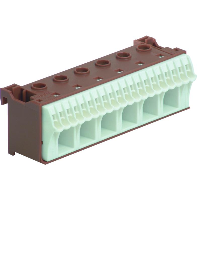 QuickConnect Blok samozacisków fazowy brązowy 6x16+20x4mm2 szer. 105mm KN26P HAGER
