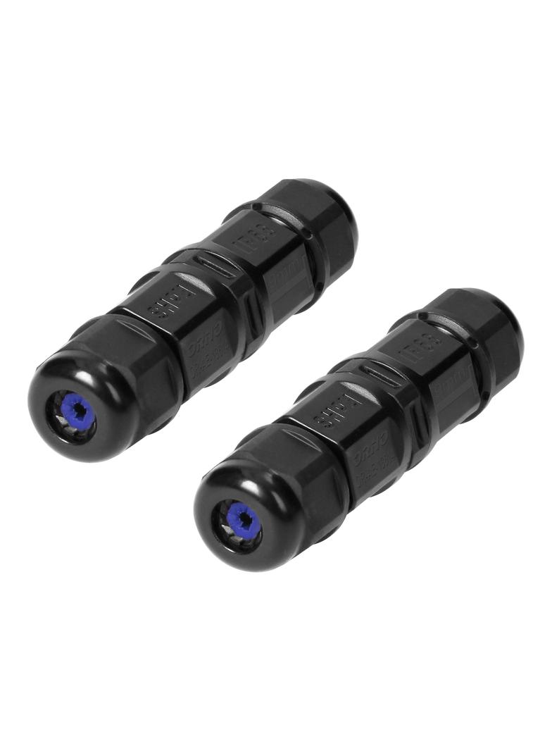 Konektor kablowy prosty IP68 MICRO 2x1,0mm2 450V/10A 2 sztuki OR-AE-13614/2 ORNO