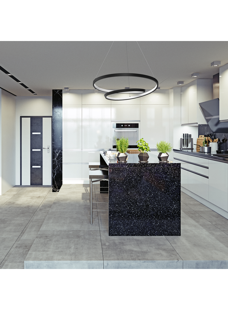 Lampa wisząca LUCERO BLACK 48W LED