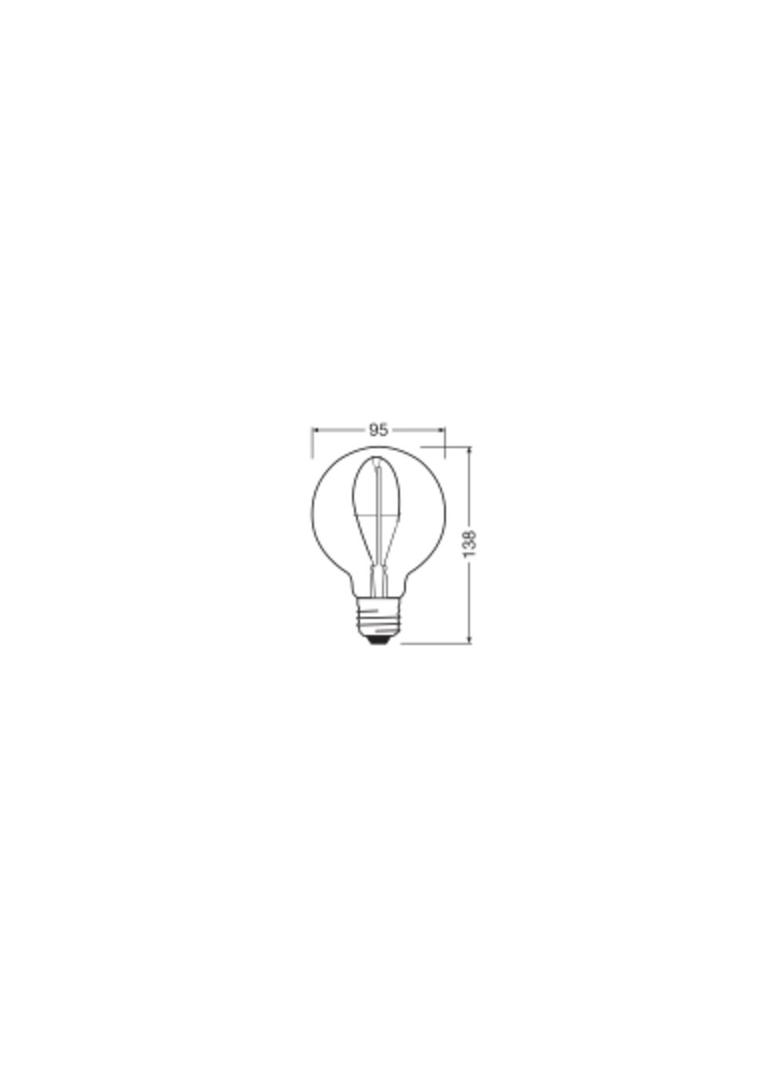 Lampa LED Vintage 1906 SMOKE 95 3,4W/818 E27