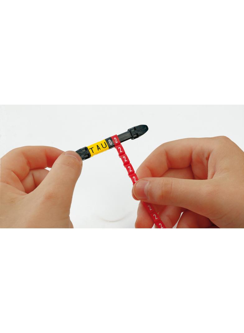 DUPLIX-UCHWYT 7 OZNACZNIKÓW CZARNY (X100), Legrand