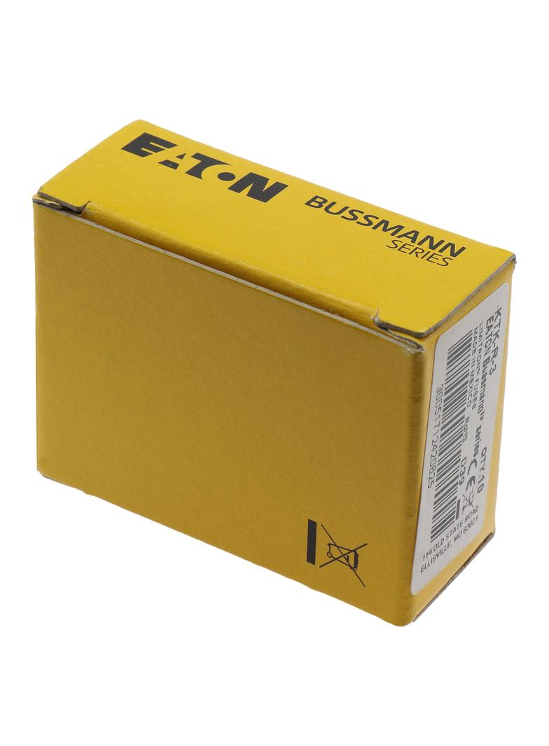 CLASS CC FAST ACTING FUSE CLASS CC 3A 600VAC Limitron Klasa CC KTK-R-3 EATON