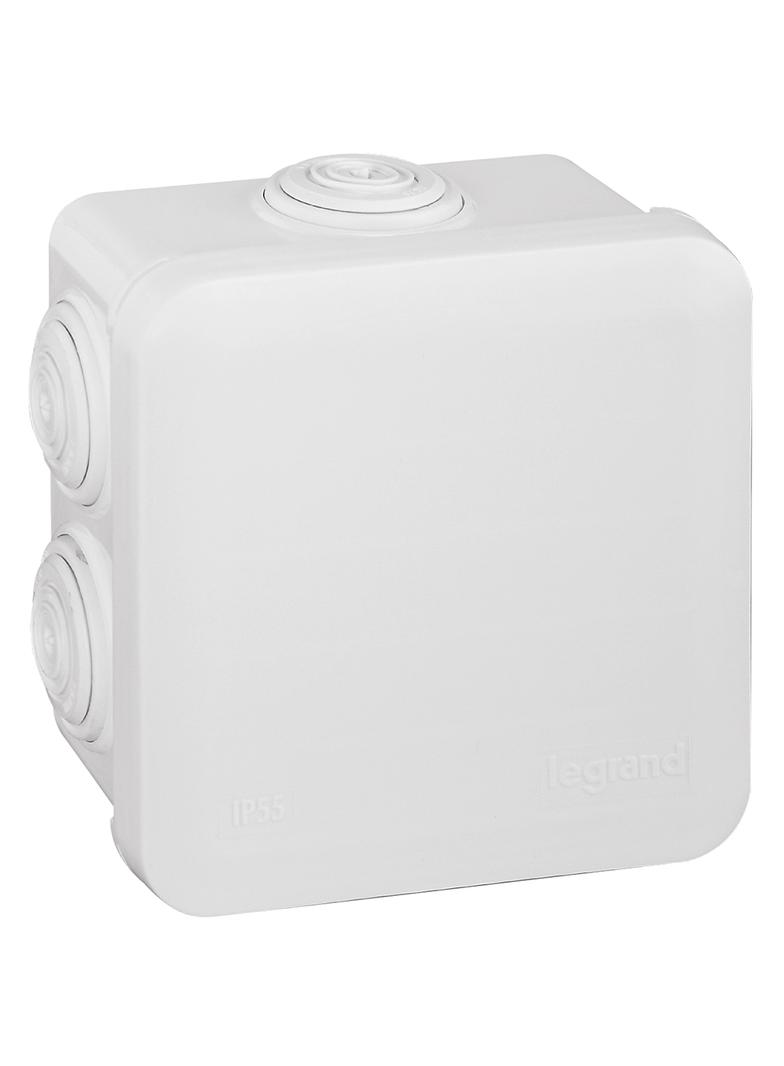 PUSZKA PLEXO 80X80X45 7WEJ BIA, Legrand