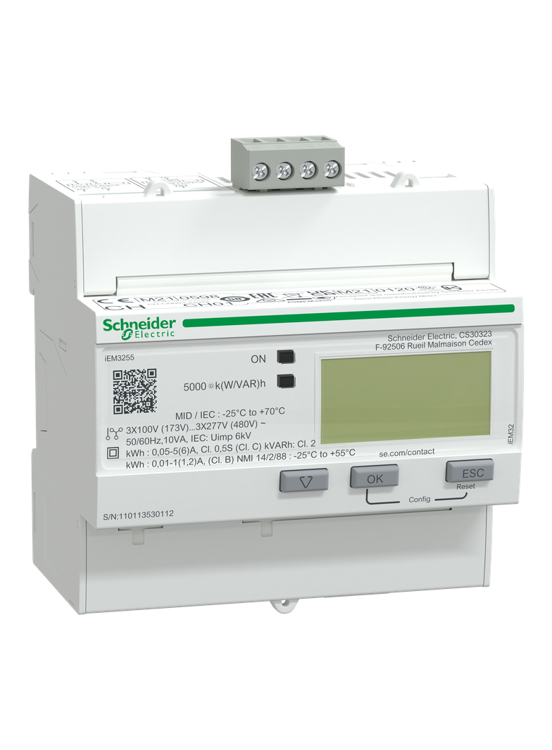 PowerLogic Licznik energii trójfazowy 5A kl 0,5S MID Modbus A9MEM3255 Schneider