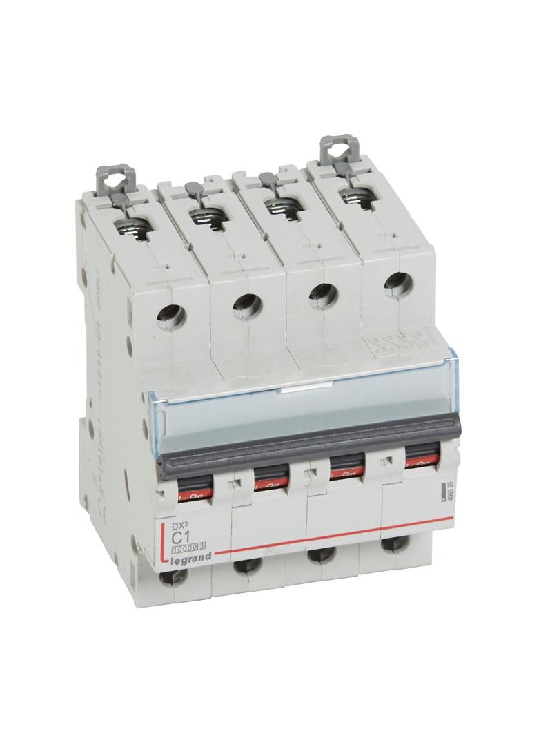 WYŁĄCZNIK NADPRĄDOWY S 314 4P C 1A 10000A SERII DX3, Legrand