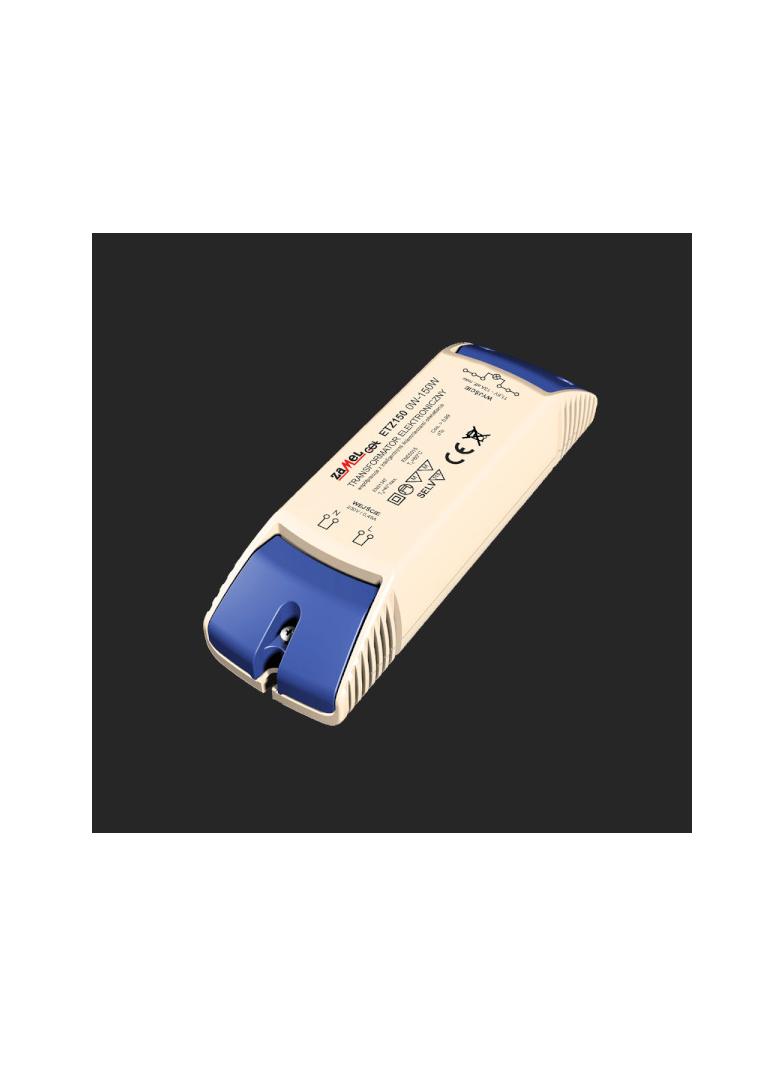 Transformator elektroniczny 230/11,5V 0-150W TYP: ETZ150