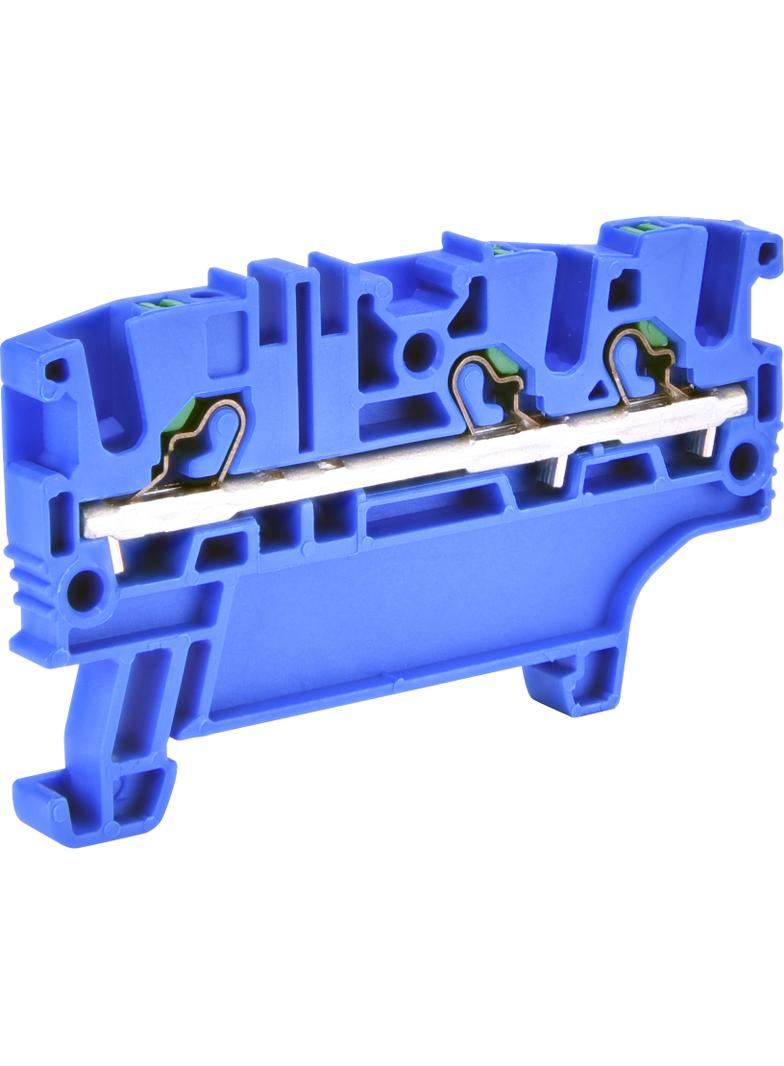 Złączka sprężynowa 2,5 mm2 PUSH-IN 1-wejście, 2-wyjścia (niebieska) ESH-EFC.2/1+2B 003903254 ETI