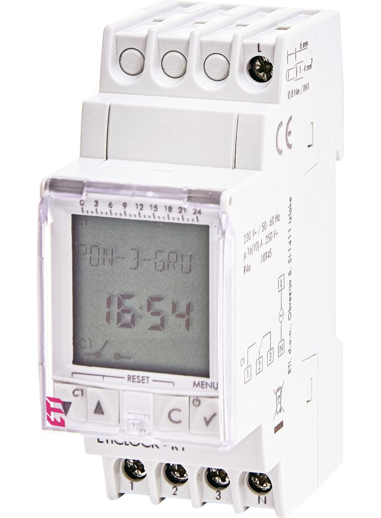 Cyfrowy programator czasowy jednokanałowy CLOCK-R1 002472053 ETI