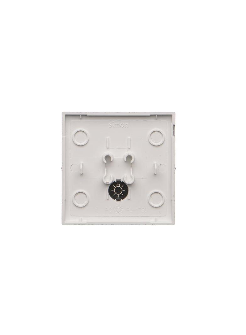 Simon 55 Klawisz pojedynczy z oczkiem z piktogramem /światło/ do: SP1M Aluminium mat