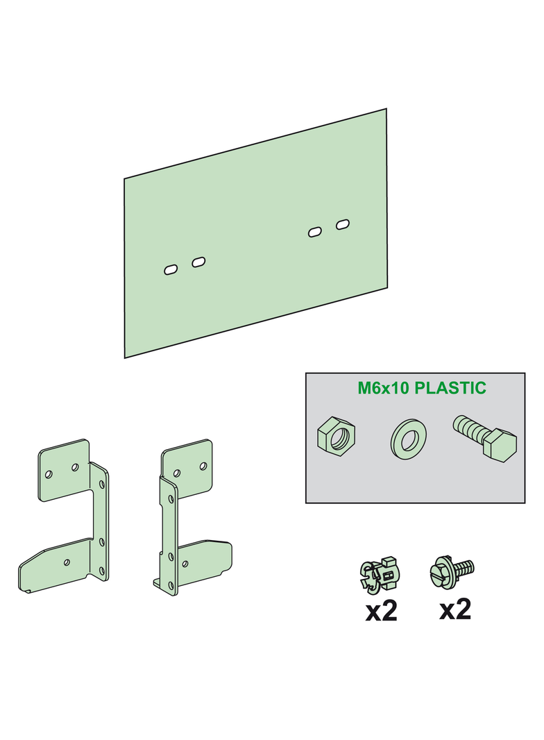 Rozdzielnice PrismaSet, osłona toru N Linergy LGYE