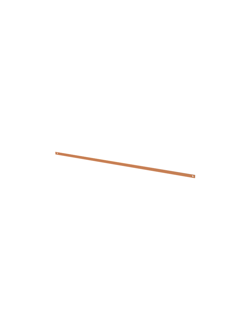 ZX1095 Szyna Cu 20x5mm 4F