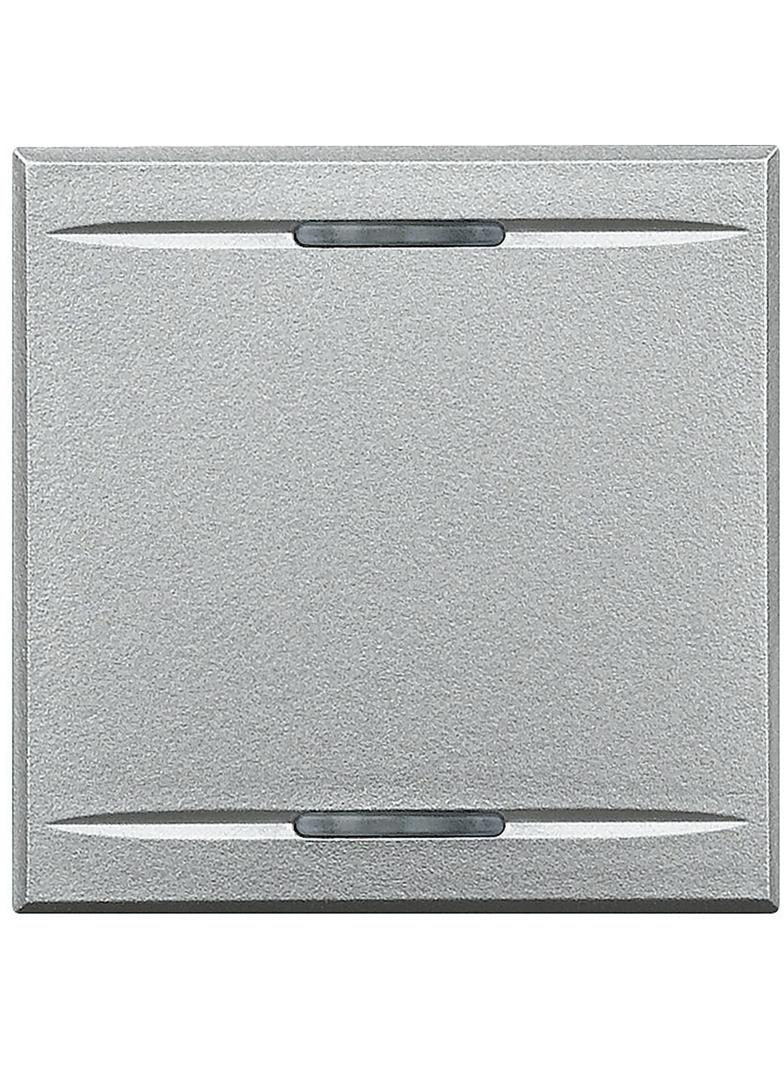 AXOLUTE MYHOME - KLAWISZ 2 FUNKCJI 2M ALUMINIUM, Bticino