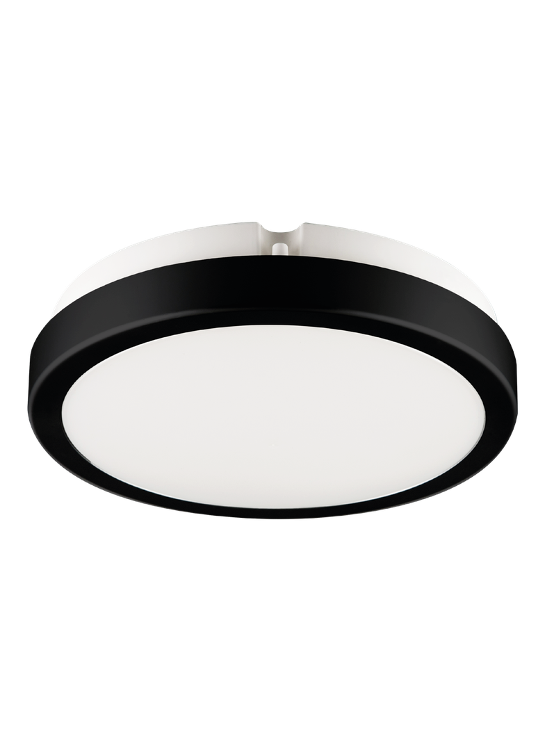 MILAGRO Plafon Vera 12W 4000K Czarny IP65