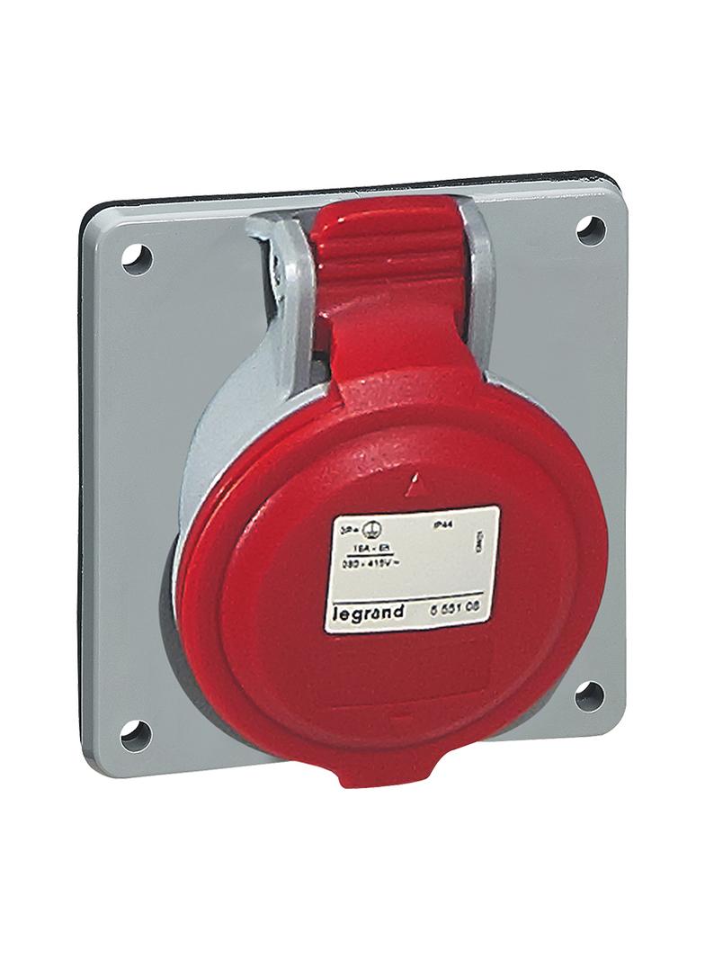 P17 TEMPRA PRO GNIAZDO TABLICOWE 32A 3P+N+Z 400V IP44, Legrand