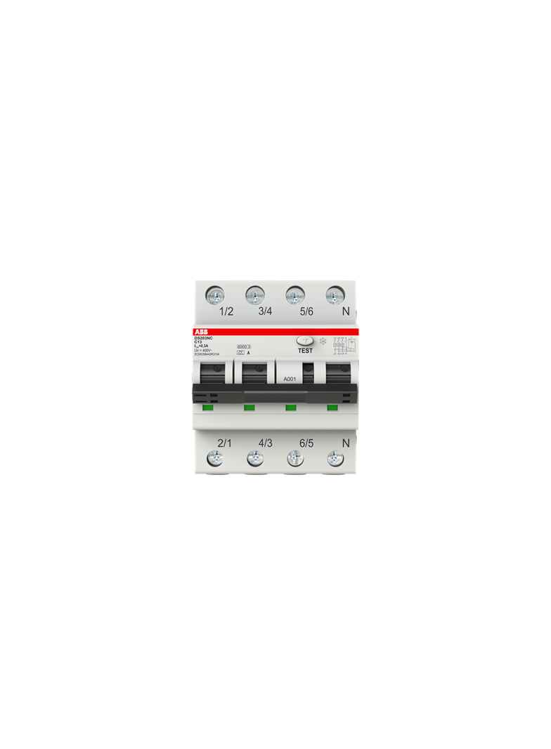 DS203NC C13 APR300 wył. różn.-prąd. z blokiem nadmiarowym