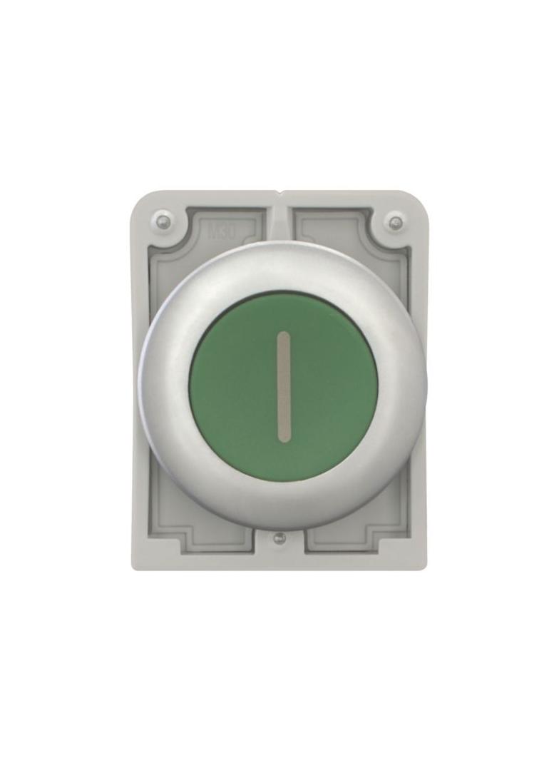 M30C-FD-G-X1 Przycisk 30mm płaski zielony I z samopowrotem 182956 EATON