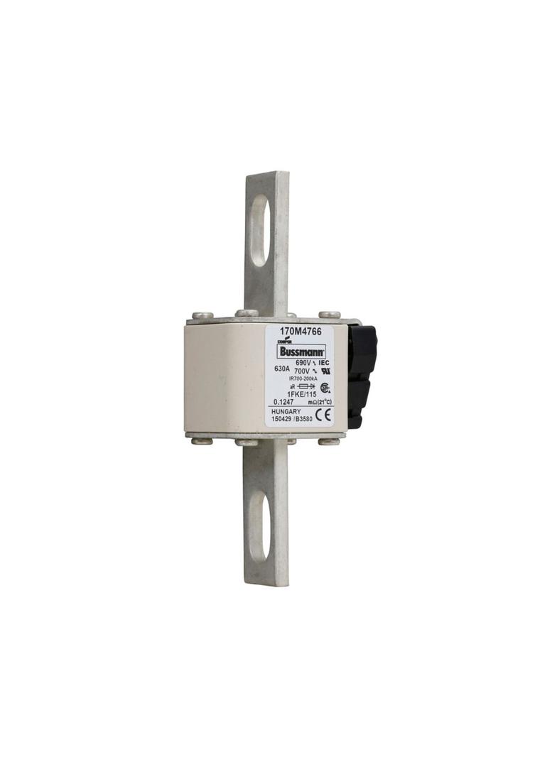 FUSE 630A 690V 1FKE/115 AR UC Wkładka szybka 630A AC 690V rozmiar 1 53x69x136 mm aR IEC UL 170M4766