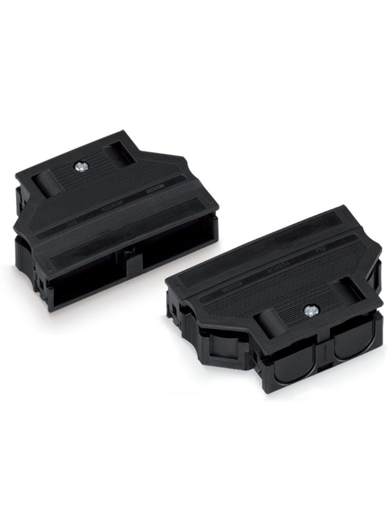 obudowa odciążająca przewody 6-torowa czarna