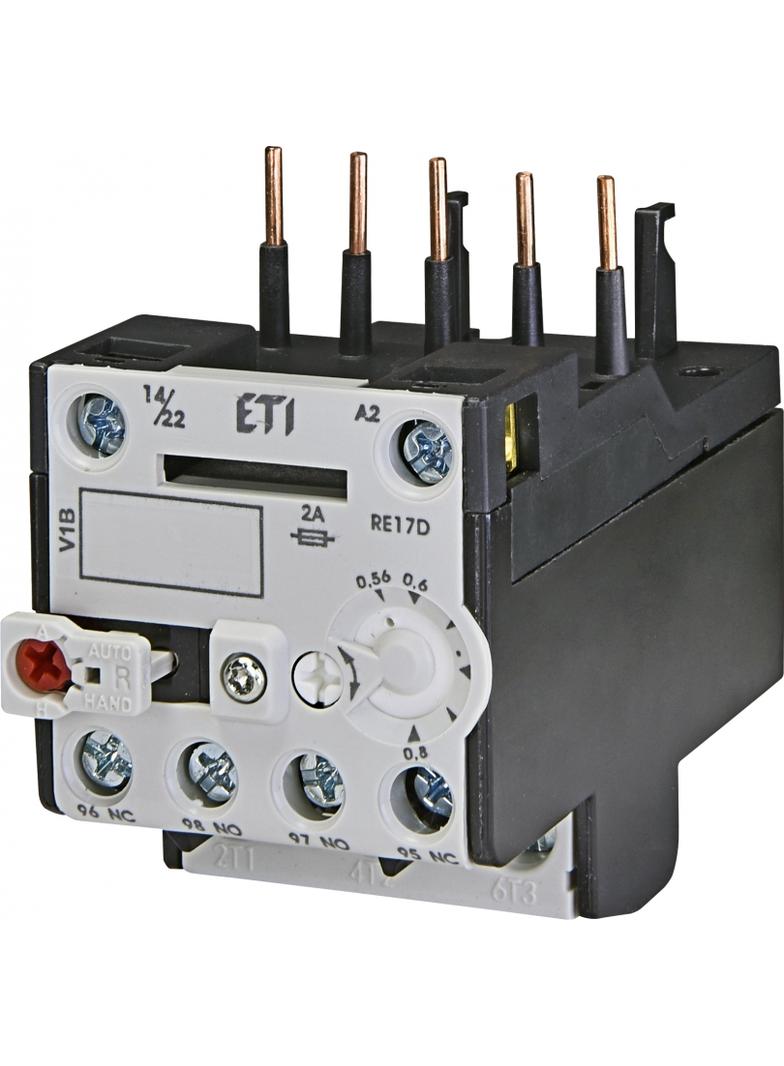 Przekaźnik termiczny RE17D-0,8 0,56-0,8A 004641402 ETI