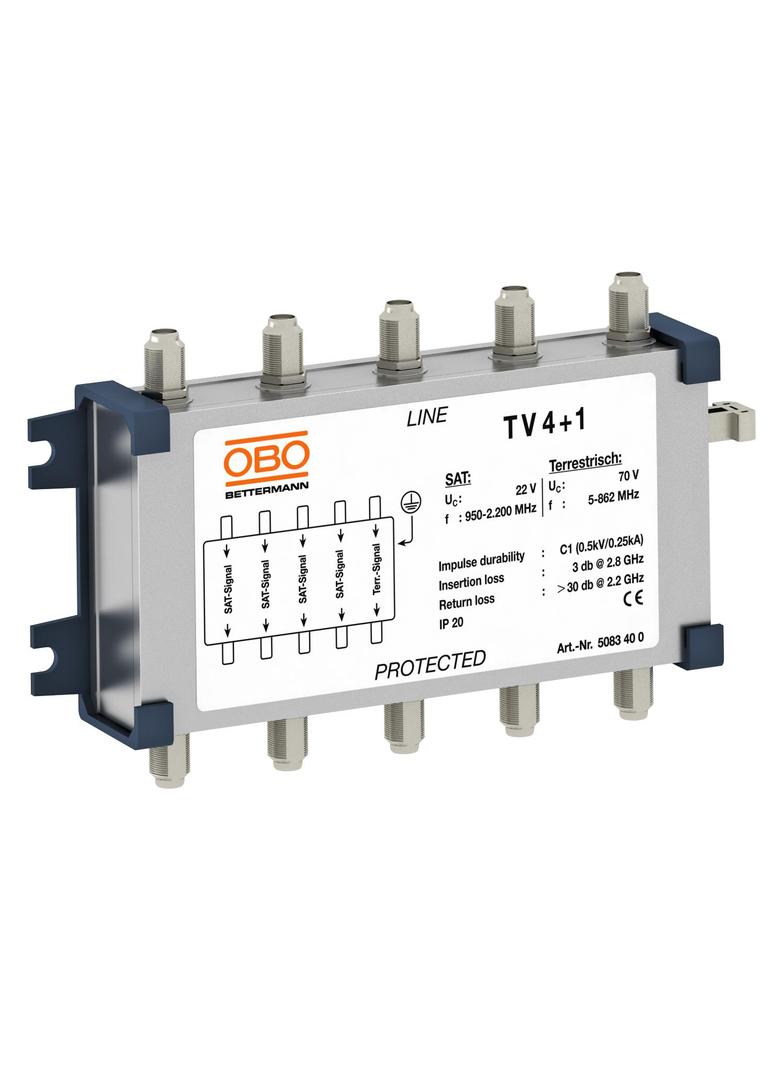 TV 4+1, OGRANICZNIK PRZEP.DO ANTEN