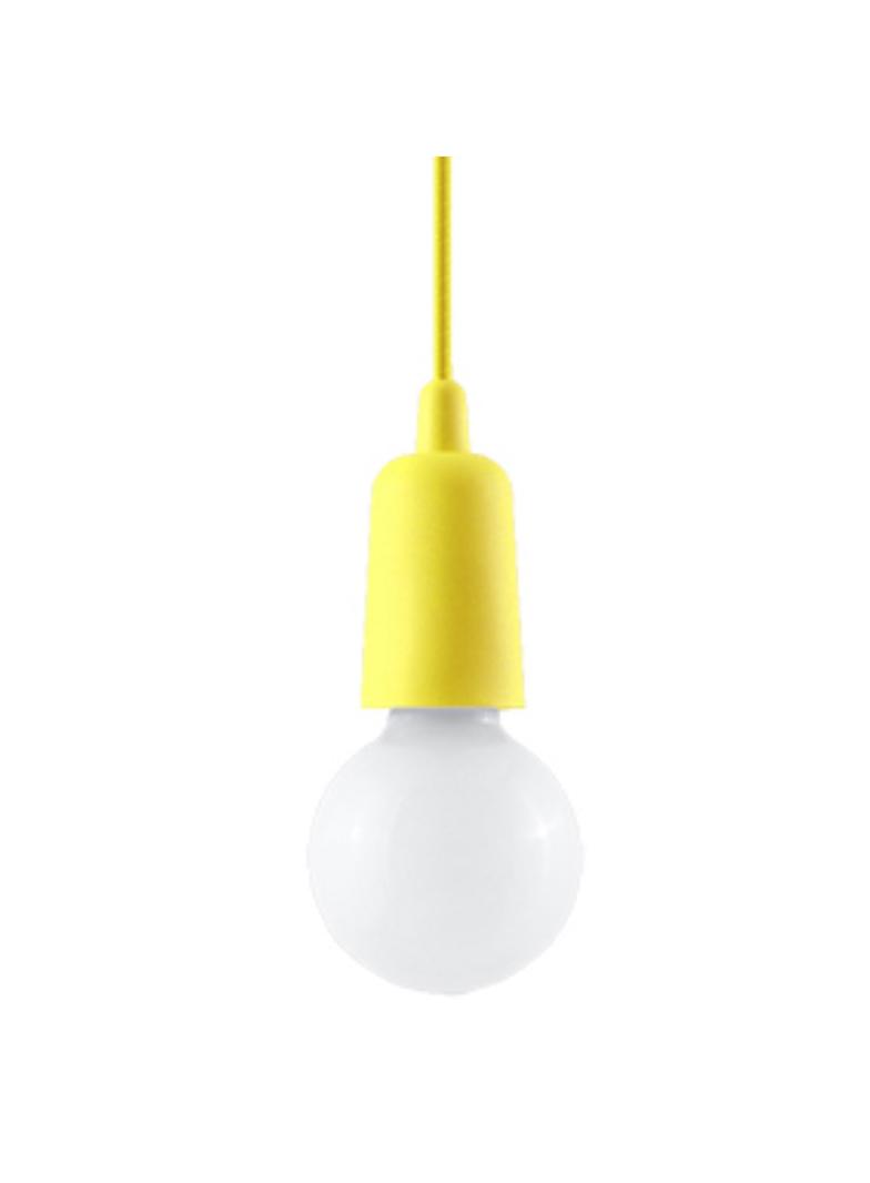 Sollux Lampa wisząca DIEGO 1 żółta SL.0578