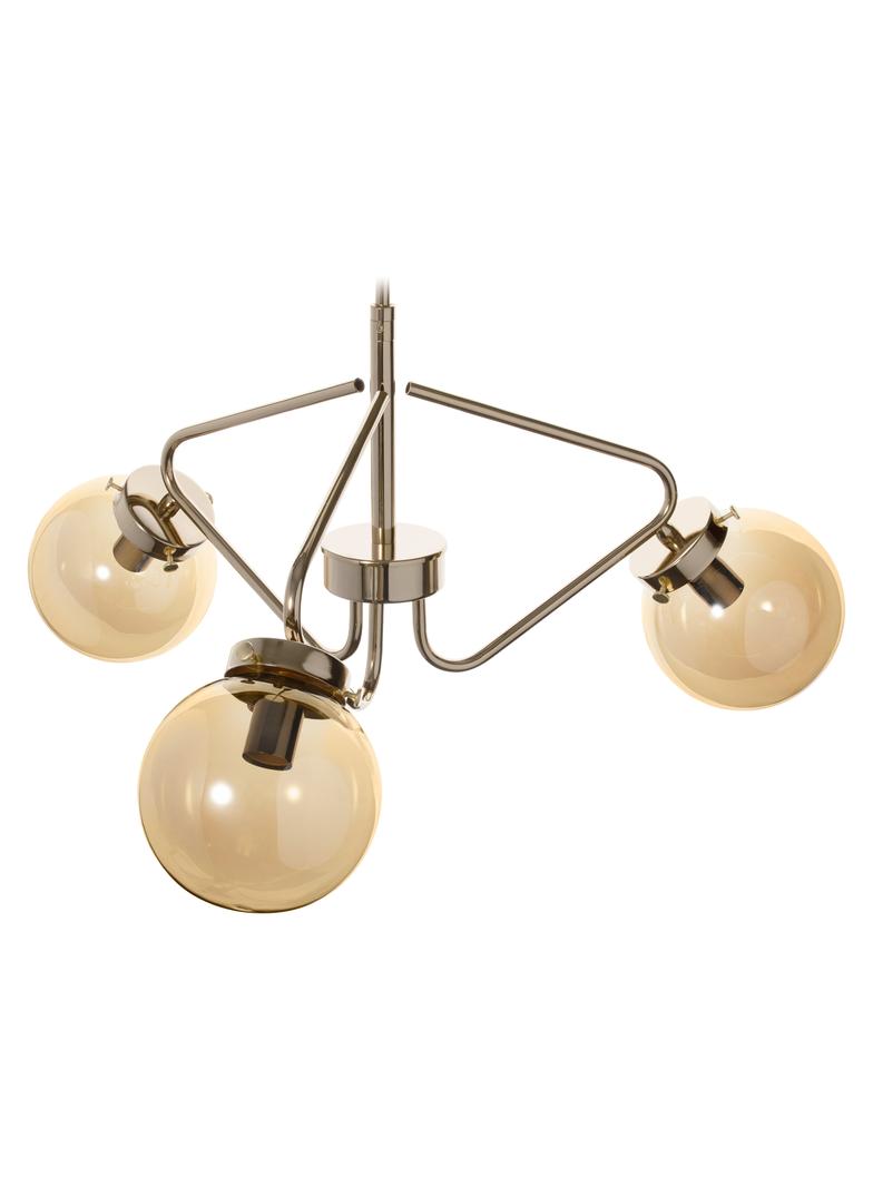 Bulat 3P E14 lampa wisząca max. 3x40W złota AD-LD-6219CE14S ORNO
