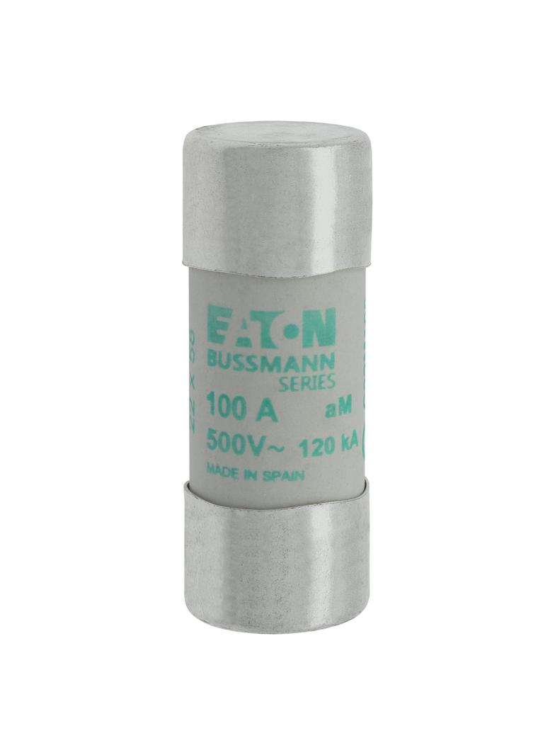 CYLINDRICAL FUSE 22 x 58 100A AM 500V AC Wkładka cylindryczna 22 x 58mm 100A AM 500V AC C22M100 EATO