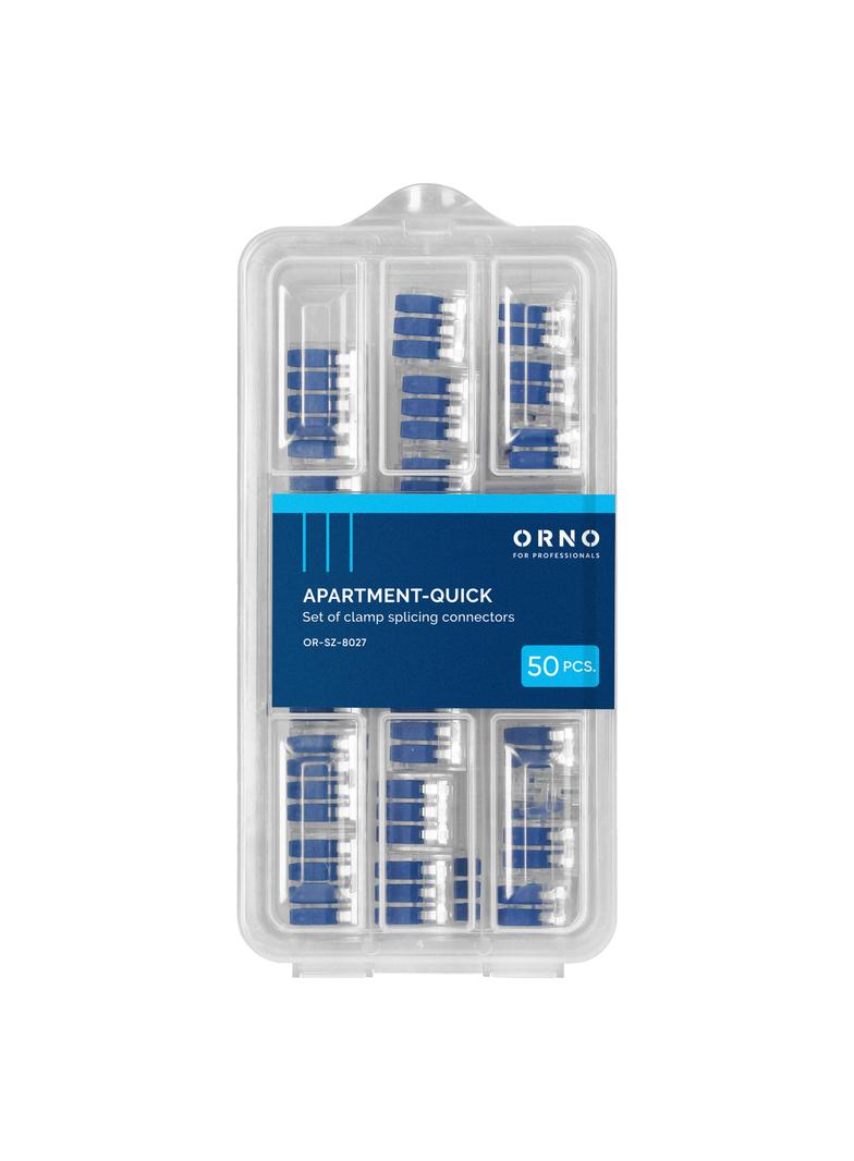 Zestaw złączek instalacyjnych APARTMENT-QUICK, 50 szt.