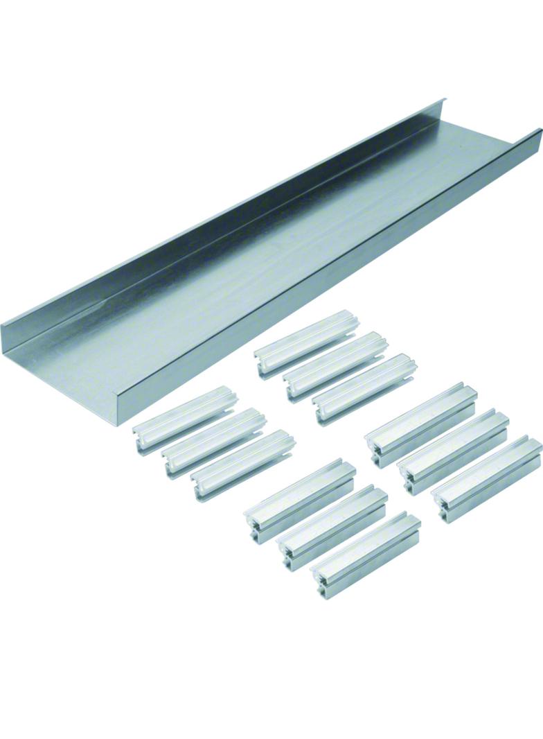 tehalit.AK Podstawa kanału napodł 2-str skos pokrywy 150x40mm stal AKU1500402 HAGER