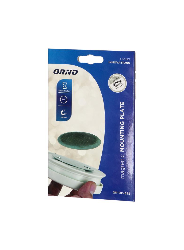 Magnetyczna płytka montażowa do detektorów dymu czadu i gazu