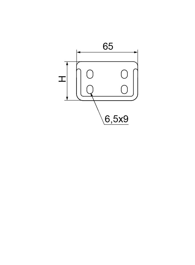 LPMPH50 ŁĄCZNIK DO KORYTKA 1,5 MM