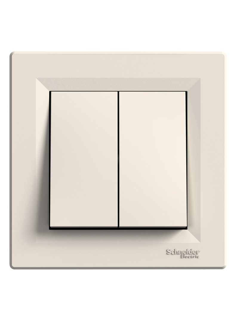 Asfora, łącznik świecznikowy, zaciski śrubowe, krem