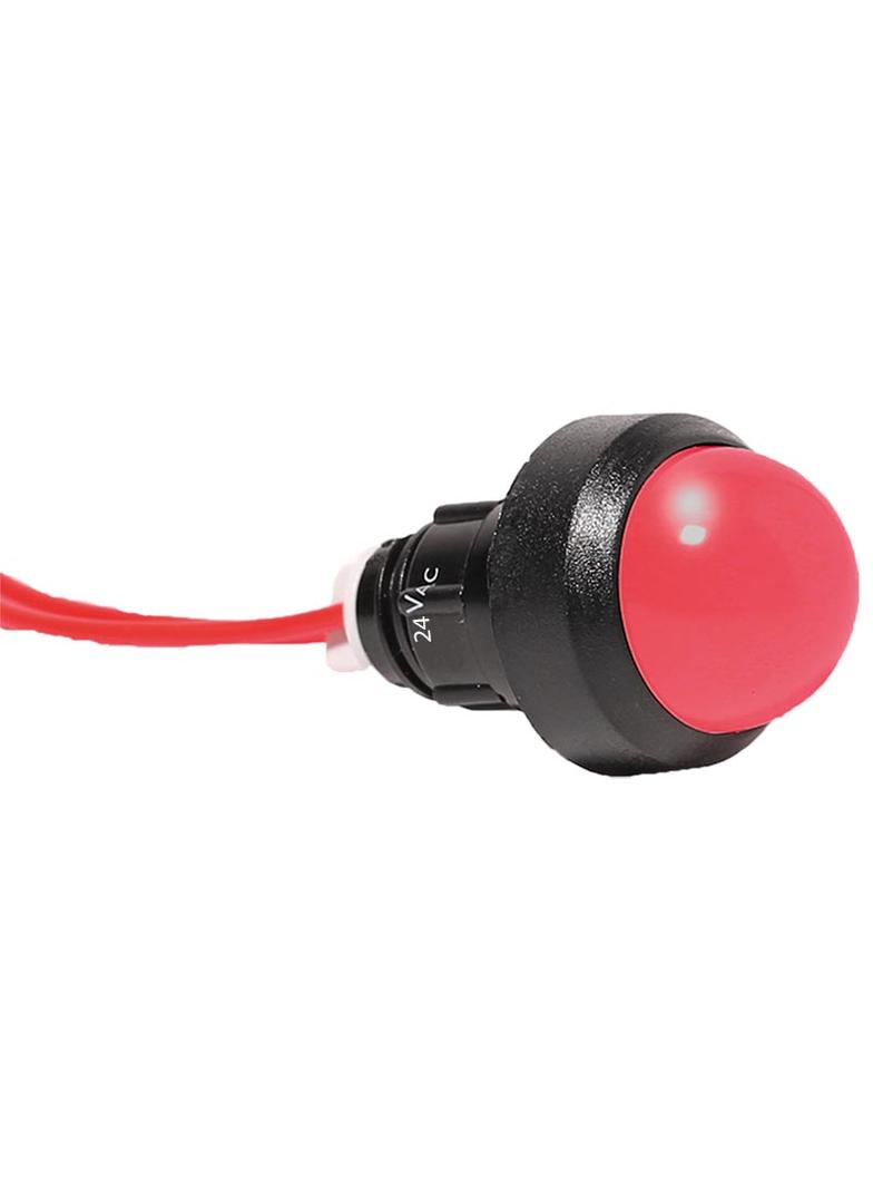 Lampka sygnalizacyjna LED D=20mm czerwona 24V AC LS LED 20 R 24VAC 004770814 ETI