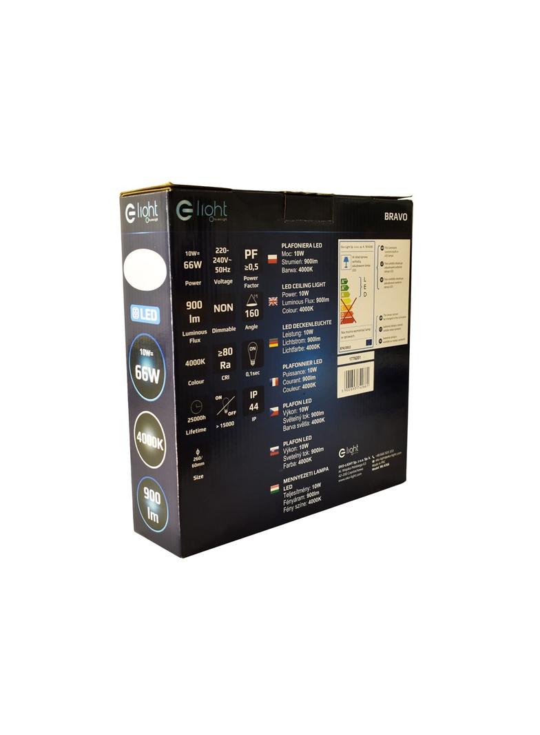 plafon LED Bravo 10W 900lm 4000K biały ML4266 Milagro