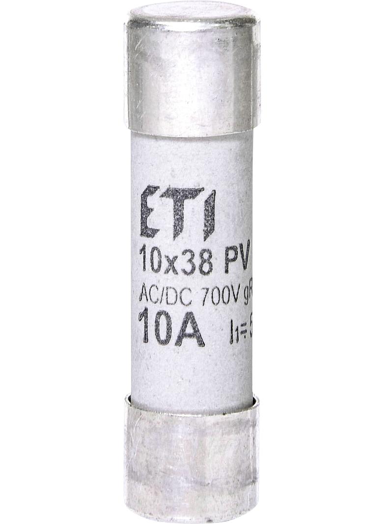 Wkładka topikowa cylindryczna PV gR 700V CH10x38 gR 10A 700V AC DC 002625021 ETI