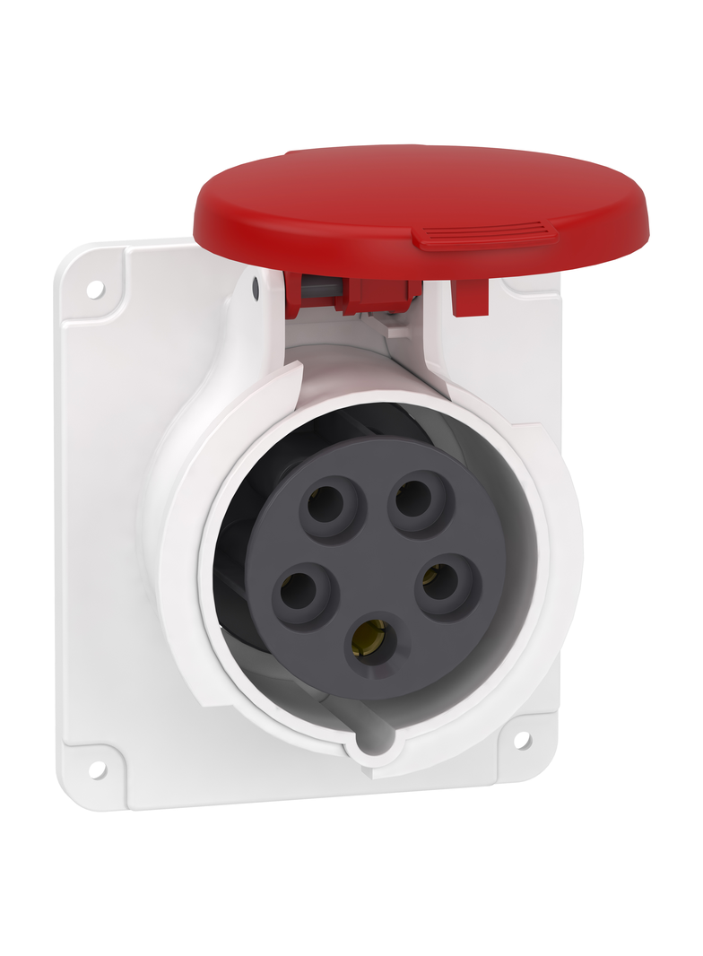 Gniazdo Pratika 16A 3P-N-E 380-415V IP44 50-60Hz PKY16G435