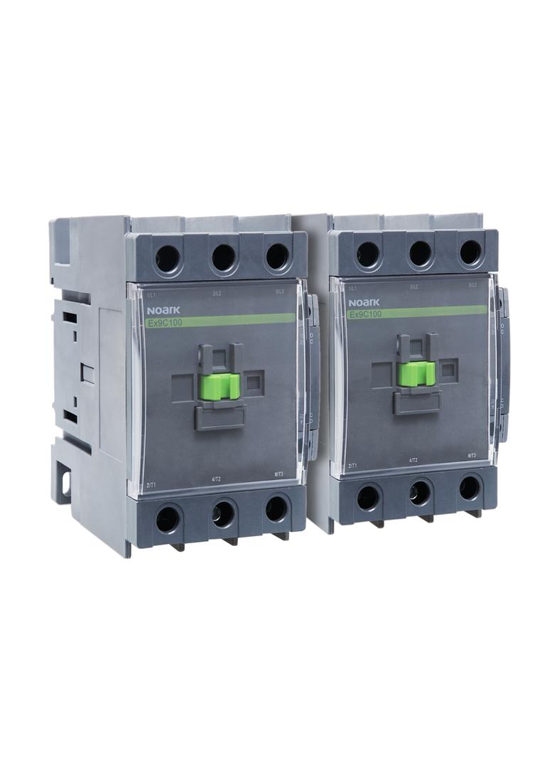 Ex9CR80 11 3P 127V Stycznik nawrotny 3P 80A AC-3 127V AC 1NC + 1NO 104838