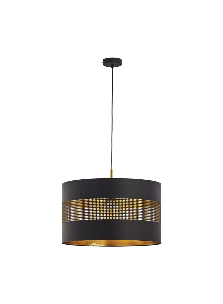 Alessio 1P E27 lampa wisząca max. 60W czarno-złota AD-LD-6243BCE27T ORNO