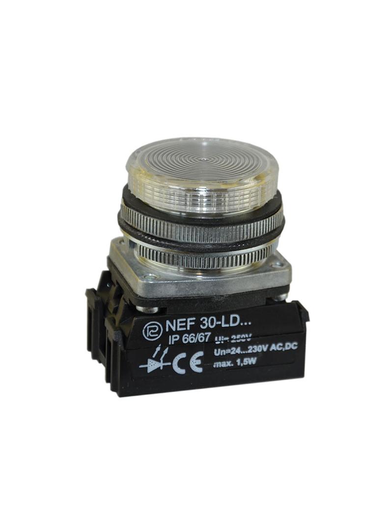 Lampka NEF30HV/500V biała