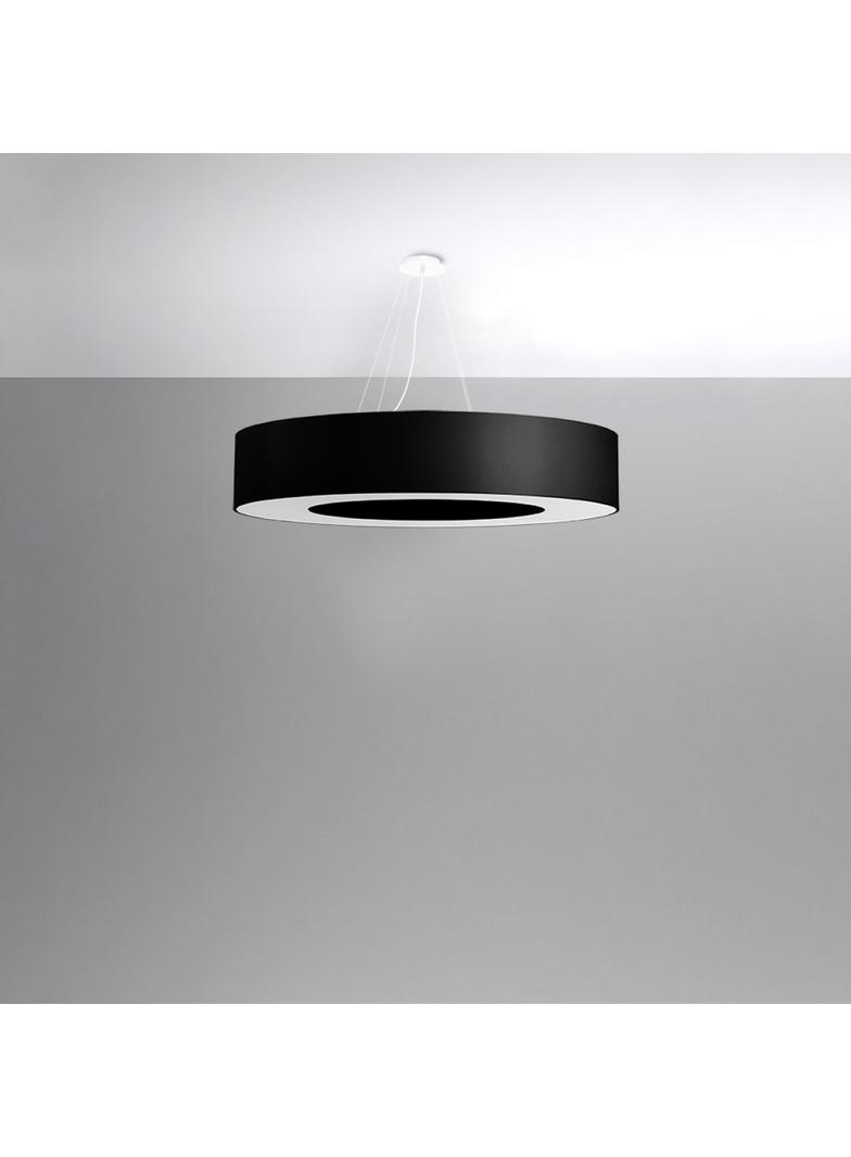 Sollux Żyrandol SATURNO 90 czarny SL.0796