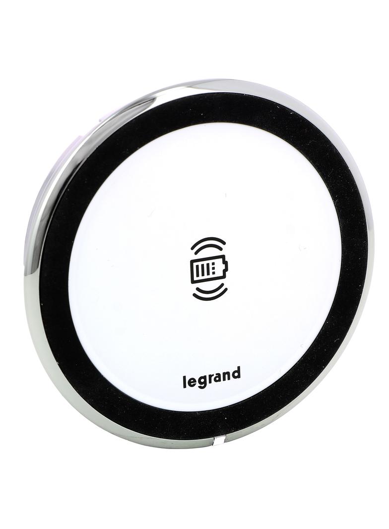 INCARA: DISQ 80 - ŁADOWARKA INDUKCYJNA-1X15W-BIAŁY, Legrand