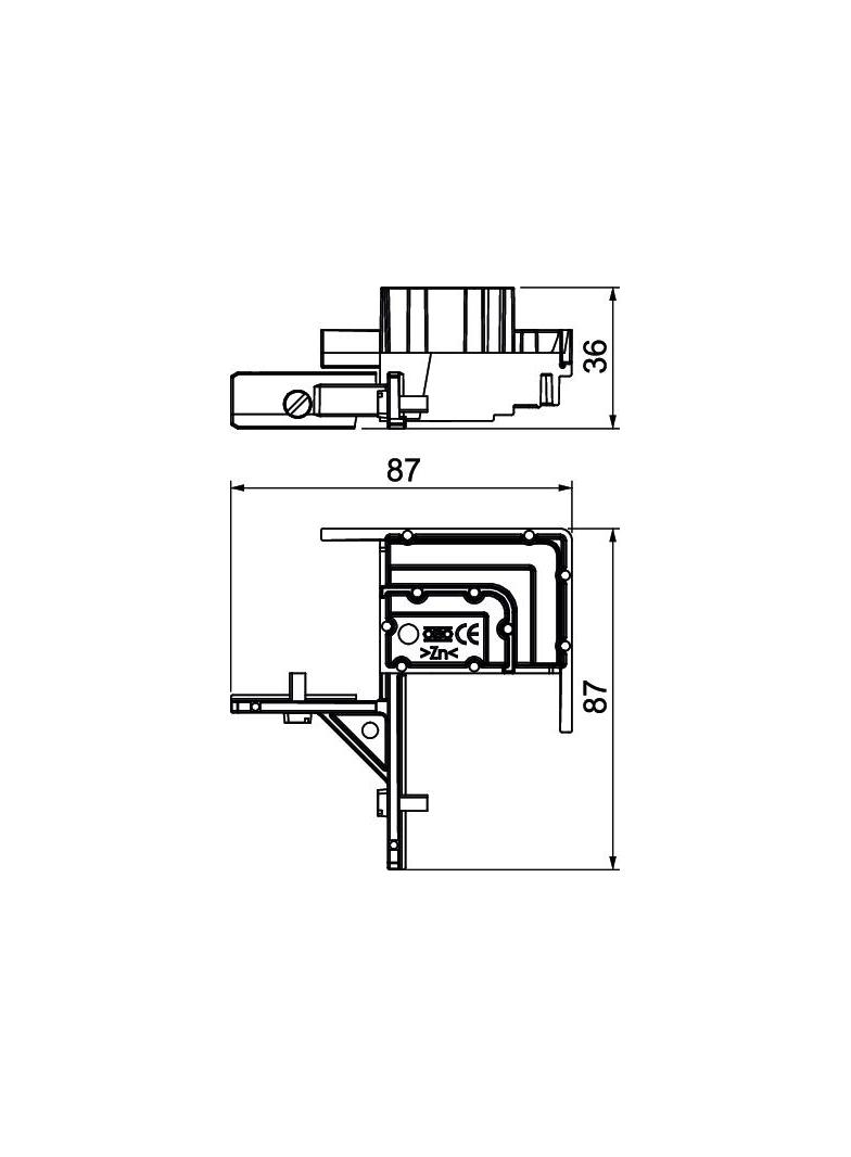 OKA FB2 TX, Kątownik Trójnik/czwórnik