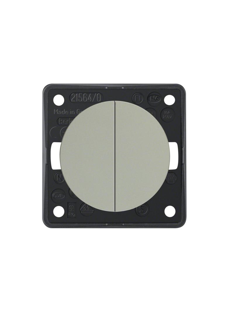 Integro Łącznik wieloklawiszowy przyciskowy, chrom, mat